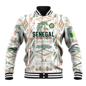 Custom World Football 2026 Senegal Baseball Jacket Lions of Teranga Spirit