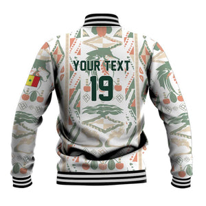 Custom World Football 2026 Senegal Baseball Jacket Lions of Teranga Spirit