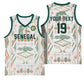 Custom World Football 2026 Senegal Basketball Jersey Lions of Teranga Spirit