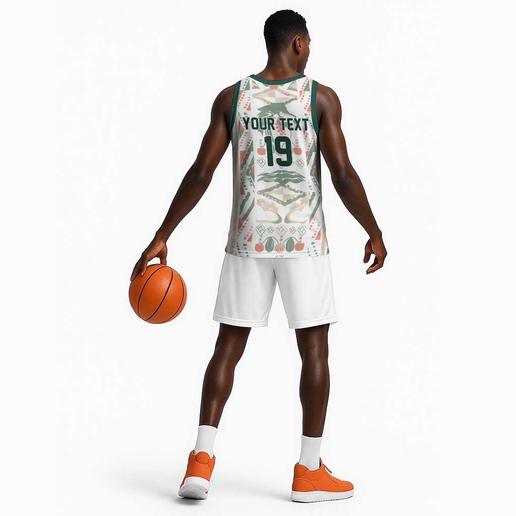 Custom World Football 2026 Senegal Basketball Jersey Lions of Teranga Spirit