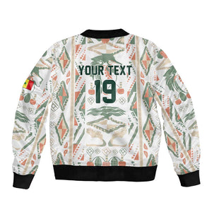 Custom World Football 2026 Senegal Bomber Jacket Lions of Teranga Spirit