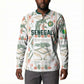 Custom World Football 2026 Senegal Button Sweatshirt Lions of Teranga Spirit