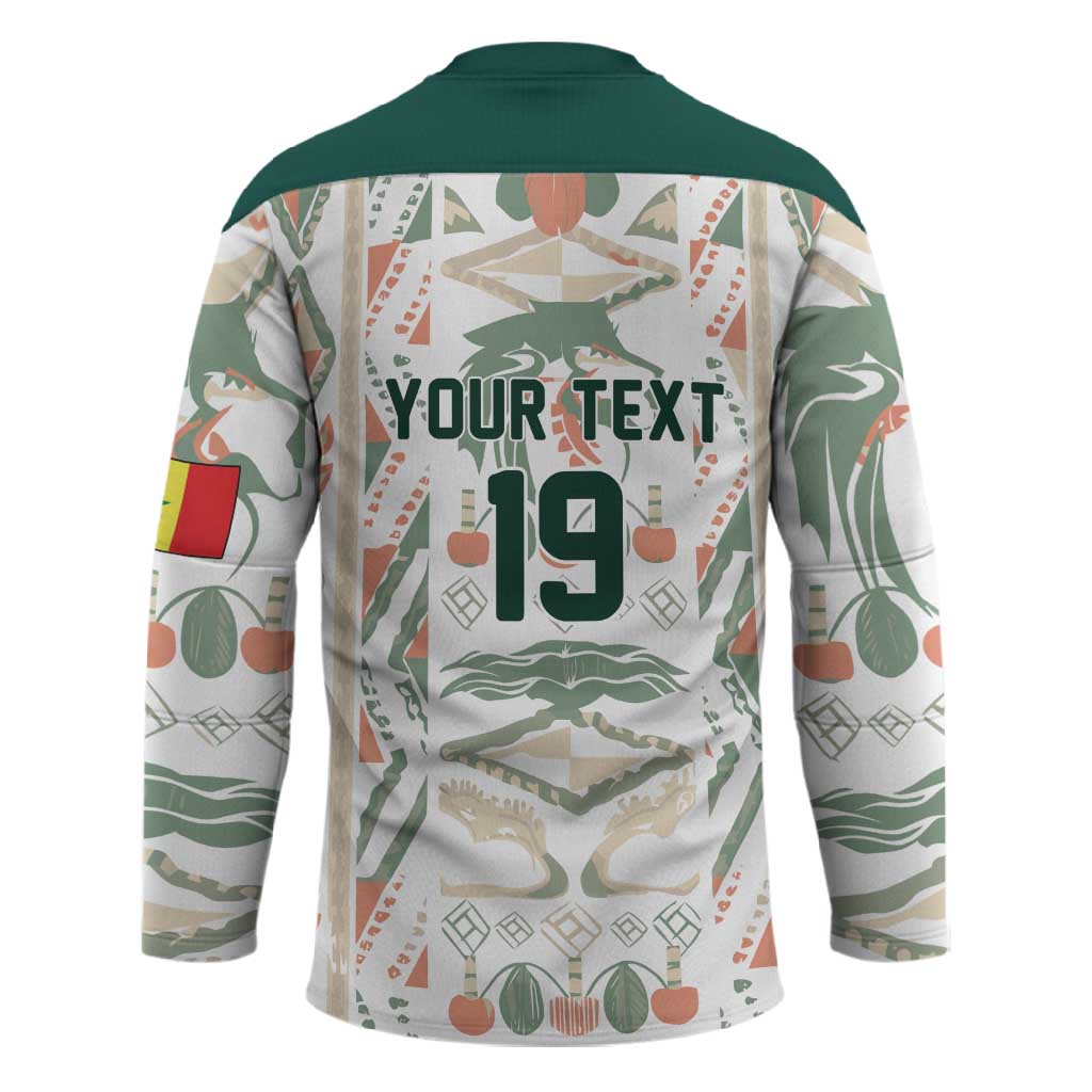 Custom World Football 2026 Senegal Hockey Jersey Lions of Teranga Spirit