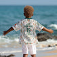 Custom World Football 2026 Senegal Kid Hawaiian Shirt Lions of Teranga Spirit
