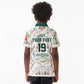Custom World Football 2026 Senegal Kid Polo Shirt Lions of Teranga Spirit