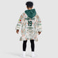 Custom World Football 2026 Senegal Kid Wearable Blanket Hoodie Lions of Teranga Spirit