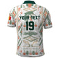 Custom World Football 2026 Senegal Polo Shirt Lions of Teranga Spirit