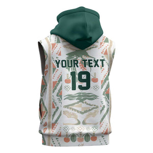 Custom World Football 2026 Senegal Sleeveless Hoodie Lions of Teranga Spirit
