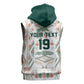 Custom World Football 2026 Senegal Sleeveless Zip Hoodie Lions of Teranga Spirit