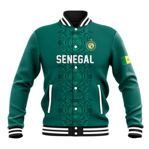 Custom World Football 2026 Senegal Baseball Jacket Pride of the African Lions