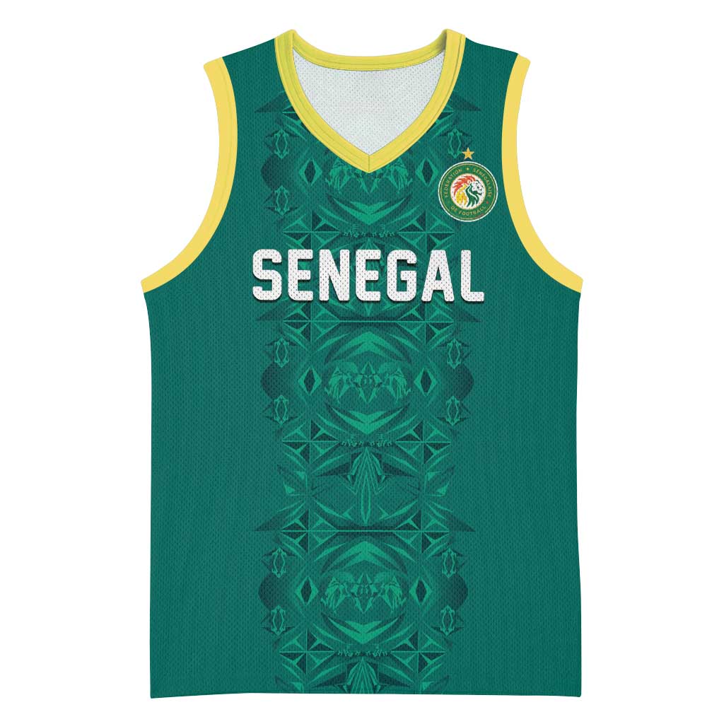 Custom World Football 2026 Senegal Basketball Jersey Pride of the African Lions