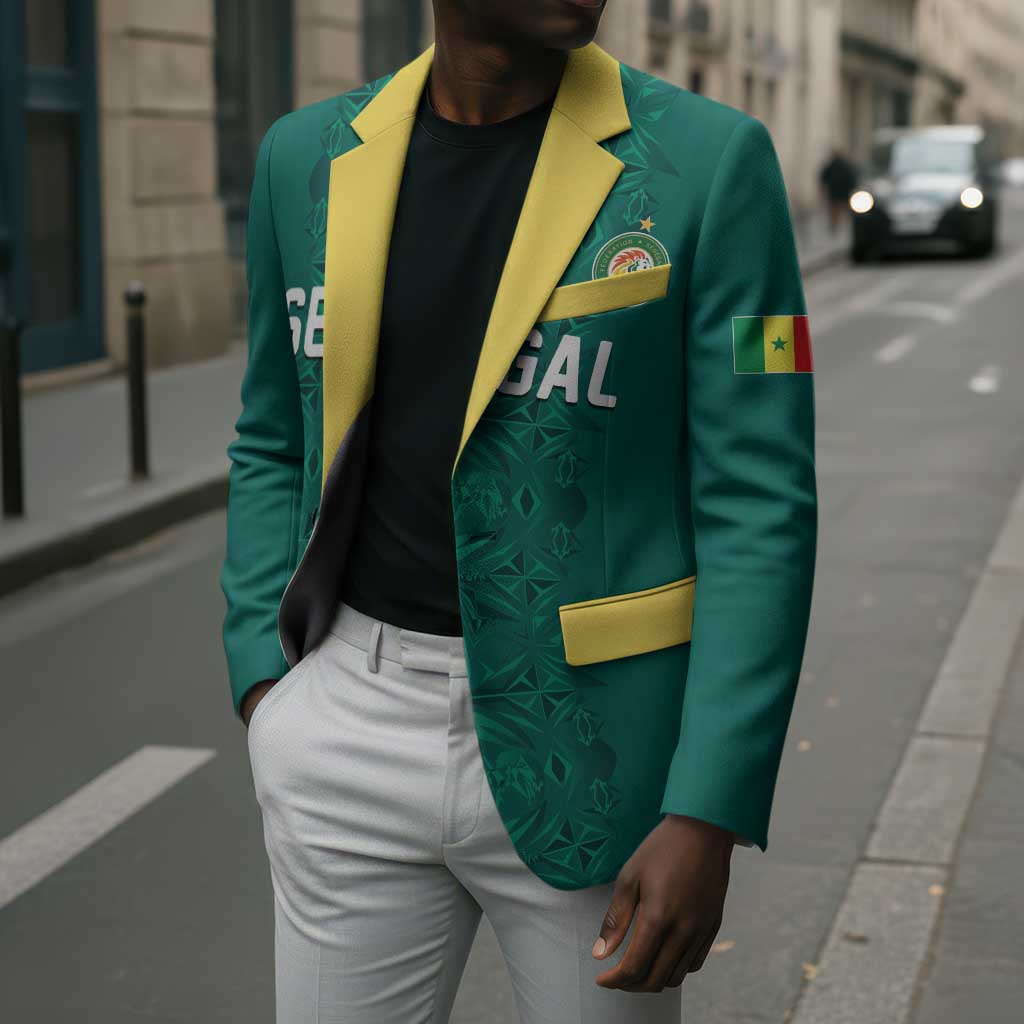 Custom World Football 2026 Senegal Blazer Pride of the African Lions