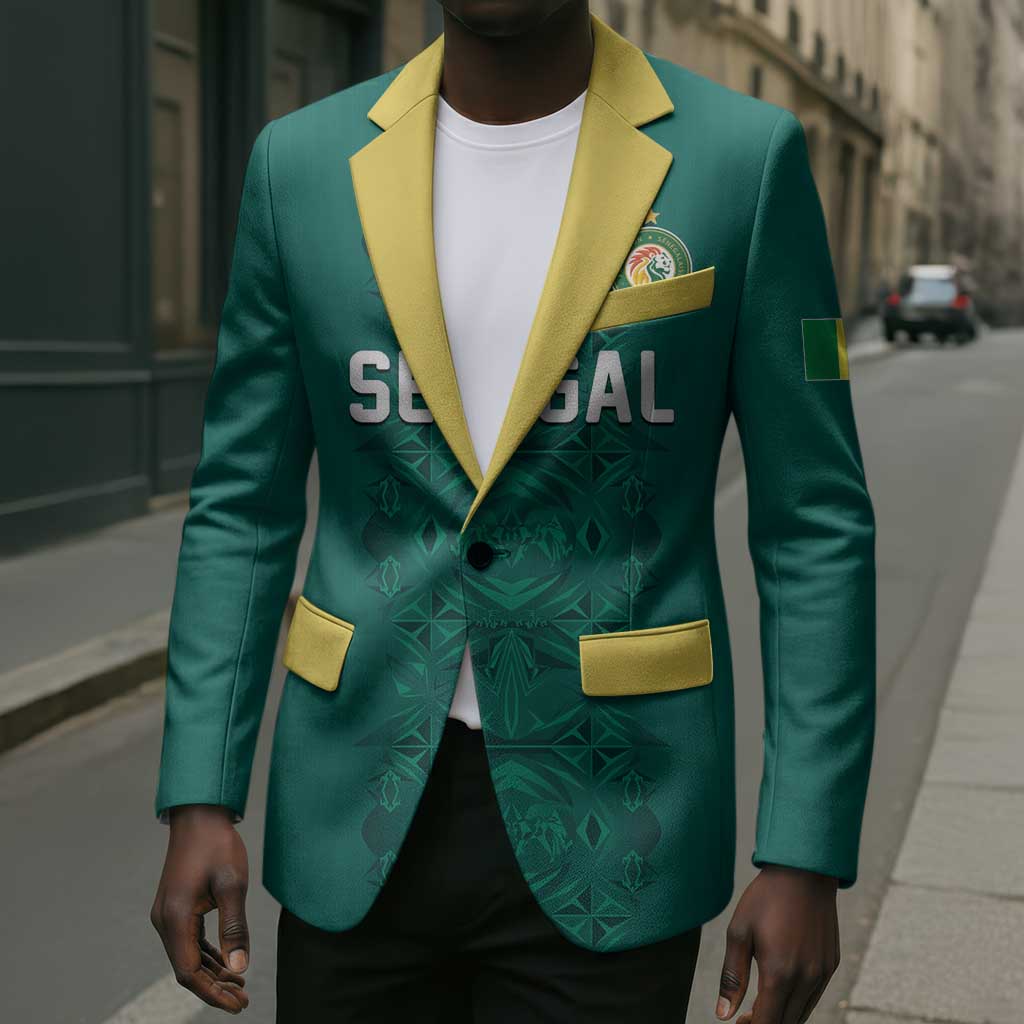 Custom World Football 2026 Senegal Blazer Pride of the African Lions