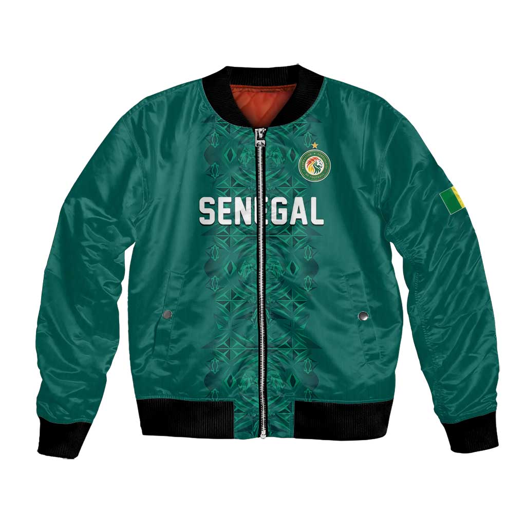 Custom World Football 2026 Senegal Bomber Jacket Pride of the African Lions