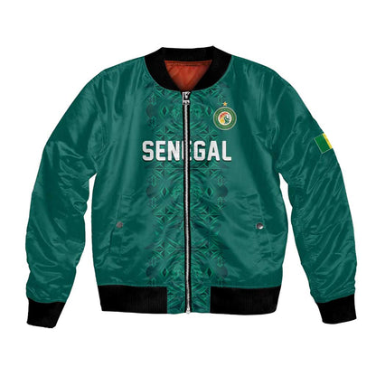 Custom World Football 2026 Senegal Bomber Jacket Pride of the African Lions