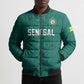 Custom World Football 2026 Senegal Bomber Puffer Jacket Pride of the African Lions