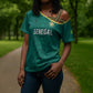 Custom World Football 2026 Senegal Cross Shoulder Shirt Pride of the African Lions