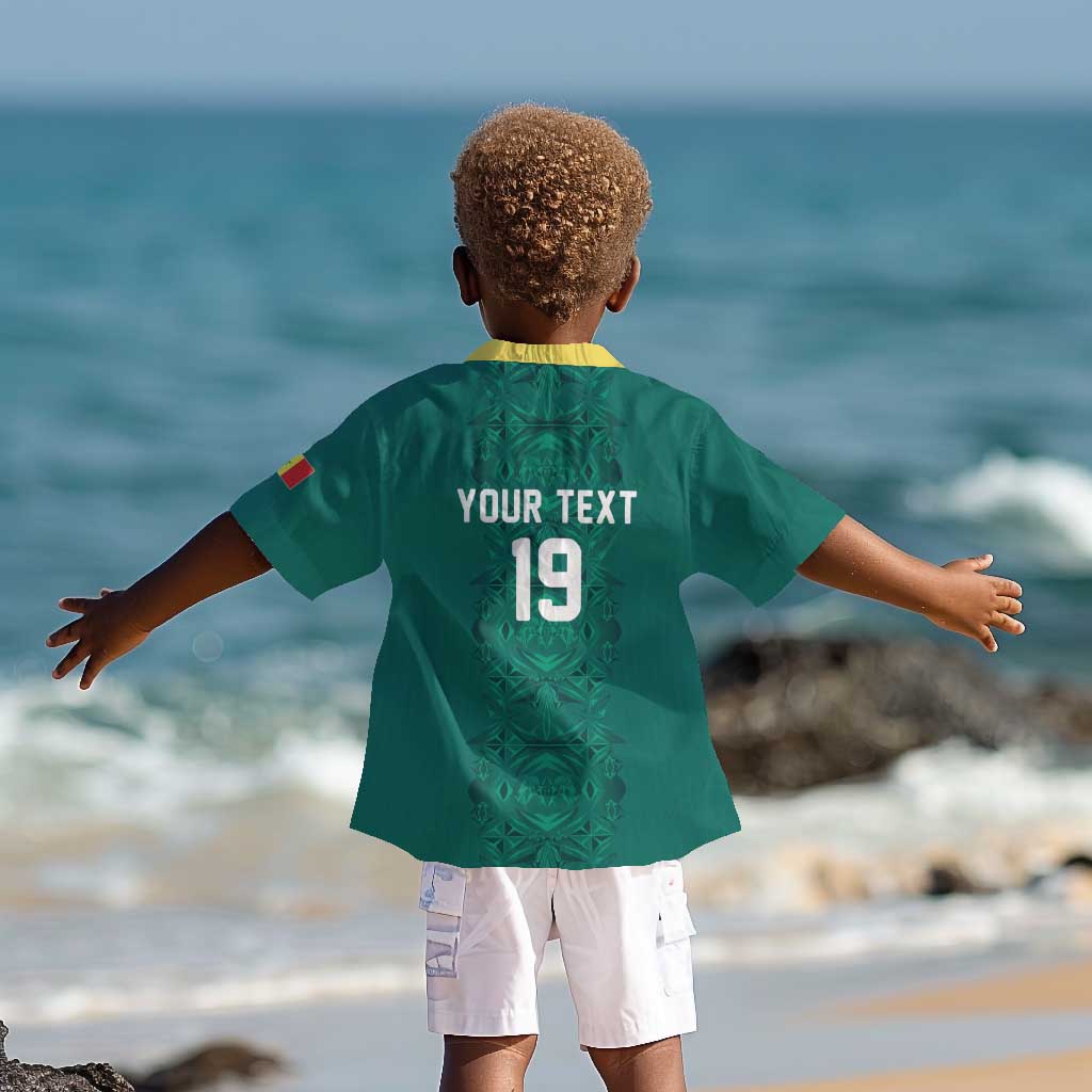 Custom World Football 2026 Senegal Kid Hawaiian Shirt Pride of the African Lions