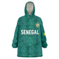 Custom World Football 2026 Senegal Kid Wearable Blanket Hoodie Pride of the African Lions