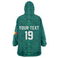 Custom World Football 2026 Senegal Kid Wearable Blanket Hoodie Pride of the African Lions