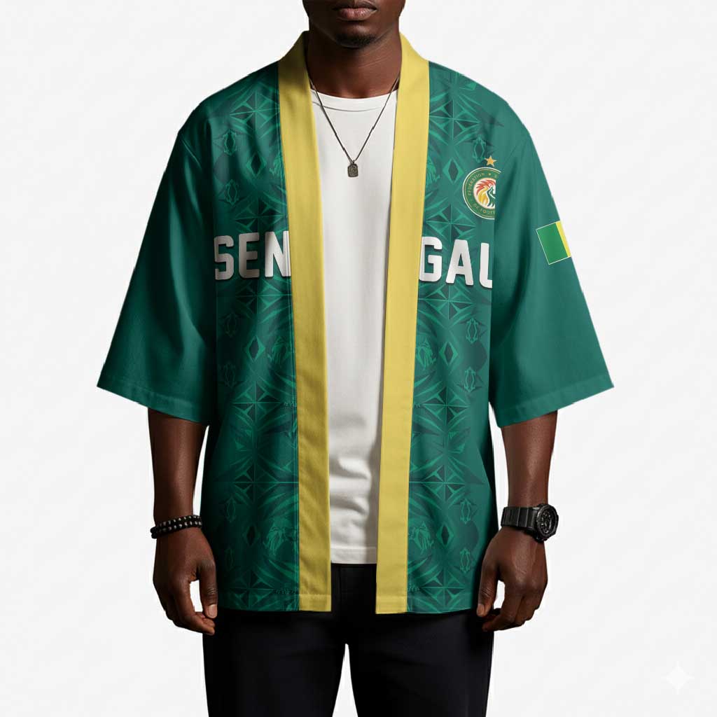 Custom World Football 2026 Senegal Kimono Pride of the African Lions