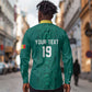 Custom World Football 2026 Senegal Long Sleeve Button Shirt Pride of the African Lions