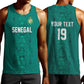 Custom World Football 2026 Senegal Men Tank Top Pride of the African Lions