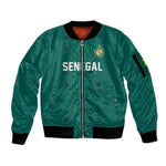 Custom World Football 2026 Senegal Sleeve Zip Bomber Jacket Pride of the African Lions