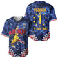 Cabo Verde Goalkeeper Vozinha Baseball Jersey The Blue Wall Legend Glory