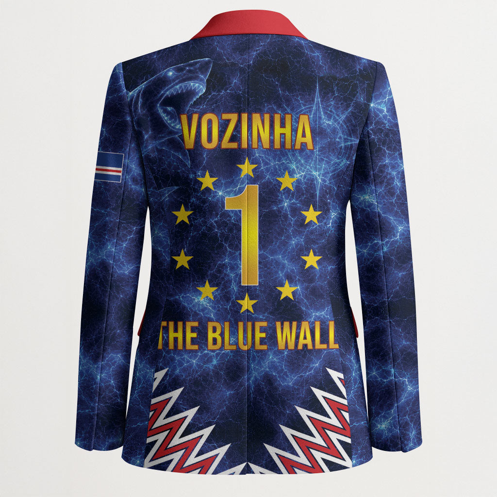 Cabo Verde Goalkeeper Vozinha Blazer The Blue Wall Legend Glory