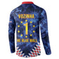 Cabo Verde Goalkeeper Vozinha Button Sweatshirt The Blue Wall Legend Glory