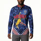 Cabo Verde Goalkeeper Vozinha Button Sweatshirt The Blue Wall Legend Glory