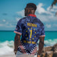 Cabo Verde Goalkeeper Vozinha Hawaiian Shirt The Blue Wall Legend Glory