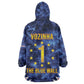 Cabo Verde Goalkeeper Vozinha Kid Wearable Blanket Hoodie The Blue Wall Legend Glory