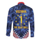 Cabo Verde Goalkeeper Vozinha Long Sleeve Button Shirt The Blue Wall Legend Glory