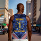 Cabo Verde Goalkeeper Vozinha Men Tank Top The Blue Wall Legend Glory