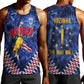 Cabo Verde Goalkeeper Vozinha Men Tank Top The Blue Wall Legend Glory