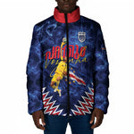 Cabo Verde Goalkeeper Vozinha Padded Jacket The Blue Wall Legend Glory