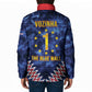 Cabo Verde Goalkeeper Vozinha Padded Jacket The Blue Wall Legend Glory