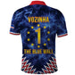 Cabo Verde Goalkeeper Vozinha Polo Shirt The Blue Wall Legend Glory