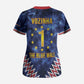 Cabo Verde Goalkeeper Vozinha Scrub Top The Blue Wall Legend Glory