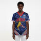 Cabo Verde Goalkeeper Vozinha Scrub Top The Blue Wall Legend Glory