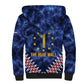 Cabo Verde Goalkeeper Vozinha Sherpa Hoodie The Blue Wall Legend Glory