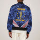 Cabo Verde Goalkeeper Vozinha Sleeve Zip Bomber Jacket The Blue Wall Legend Glory