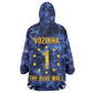 Cabo Verde Goalkeeper Vozinha Wearable Blanket Hoodie The Blue Wall Legend Glory