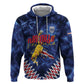 Cabo Verde Goalkeeper Vozinha Zip Hoodie The Blue Wall Legend Glory