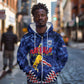 Cabo Verde Goalkeeper Vozinha Zip Hoodie The Blue Wall Legend Glory