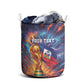 Personalized World Football 2026 Afro Haiti Laundry Basket Les Grenadiers Trophy Flag Art