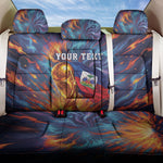 Personalized World Football 2026 Afro Haiti Back Car Seat Cover Les Grenadiers Trophy Flag Art