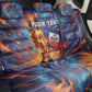 Personalized World Football 2026 Afro Haiti Back Car Seat Cover Les Grenadiers Trophy Flag Art